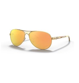 Oakley FEEDBACK Polished Gold, Prizm Rose Gold Iridium Polarized