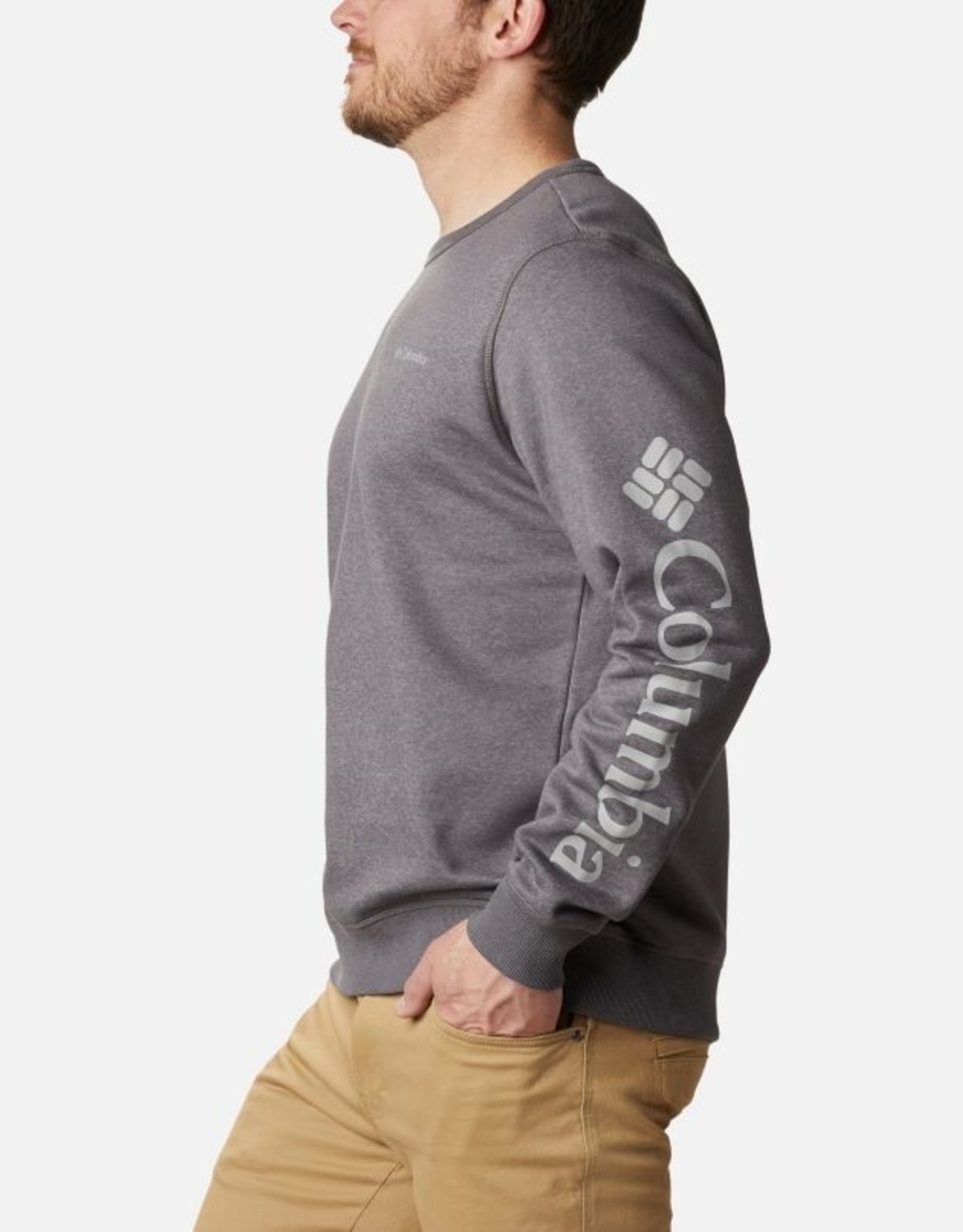 Columbia M Columbia Logo Fleece Crew