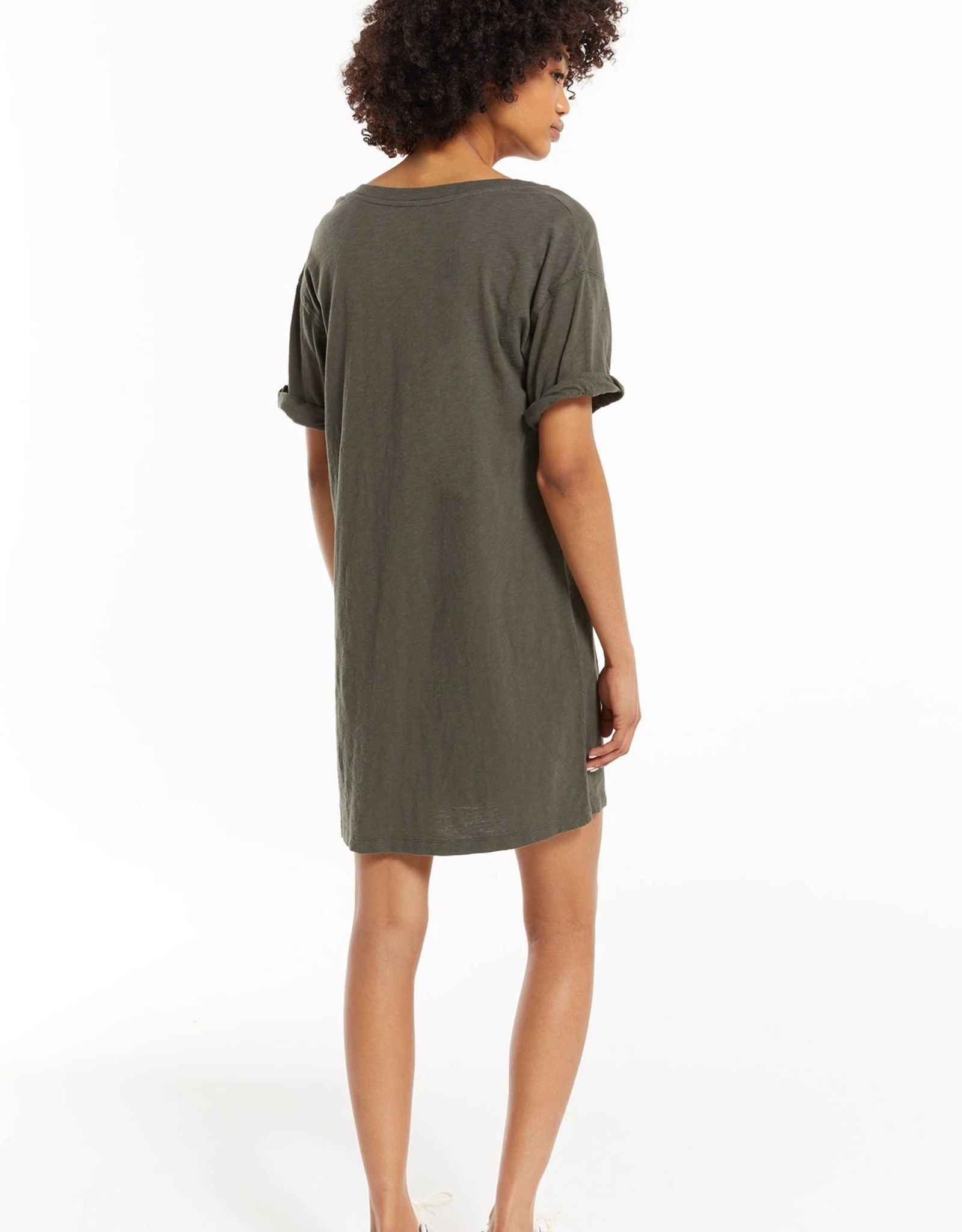 Z Supply V-Neck T-Shirt Dress