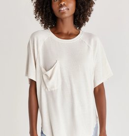 Z Supply Carly Triblend Pocket Tee