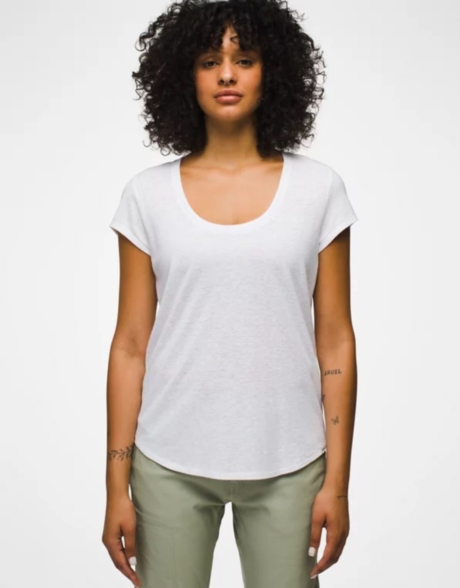 Prana Cozy Up Scoop Neck Tee