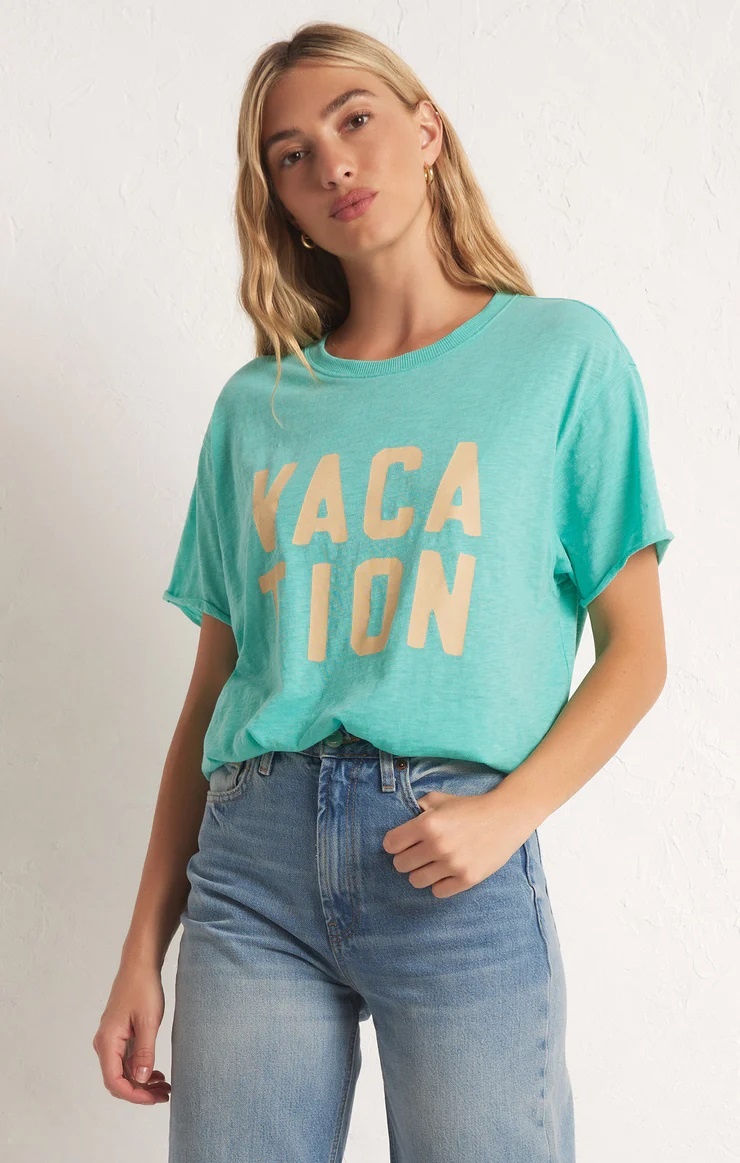 Oversized Vacation Tee - The Blue Heron Company