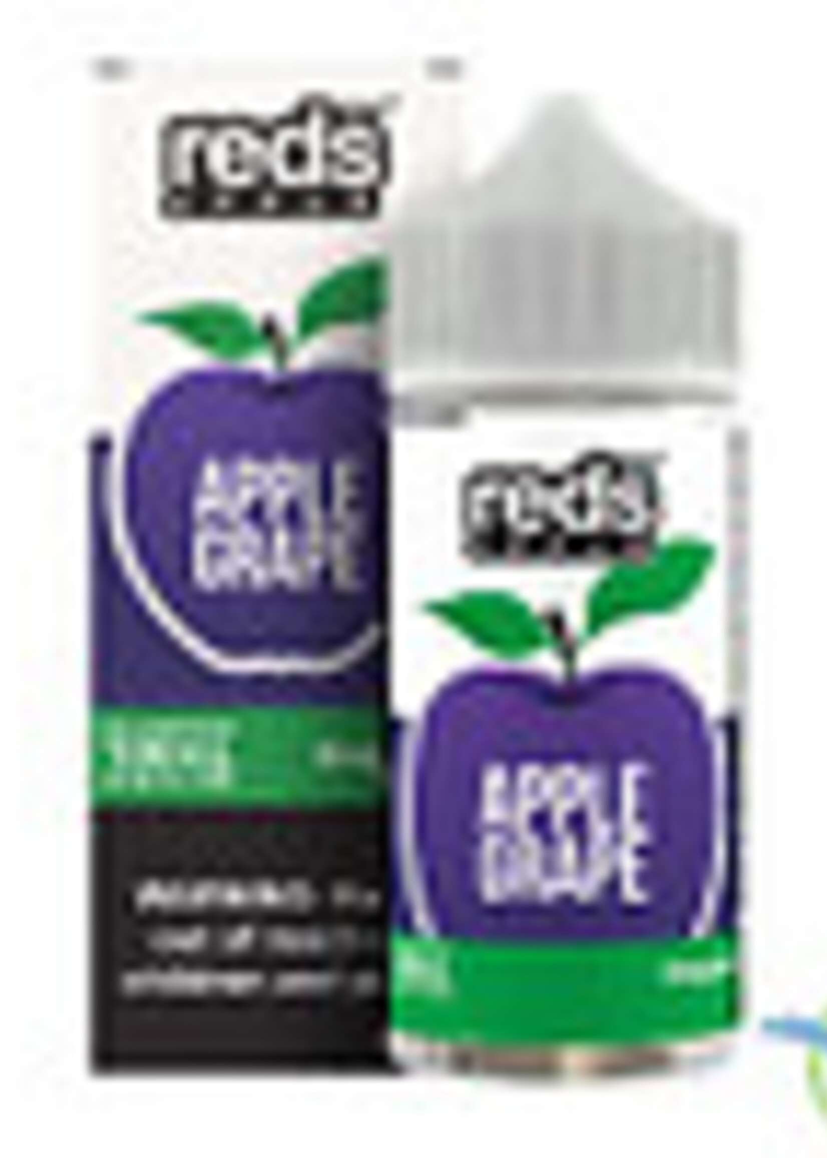 Reds Apple E-Liquid By 7 Daze 100ML - Apple Grape 3MG