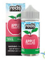 Reds Apple Iced E-Liquid By 7 Daze 100ML - Apple Strawberry Iced 6MG