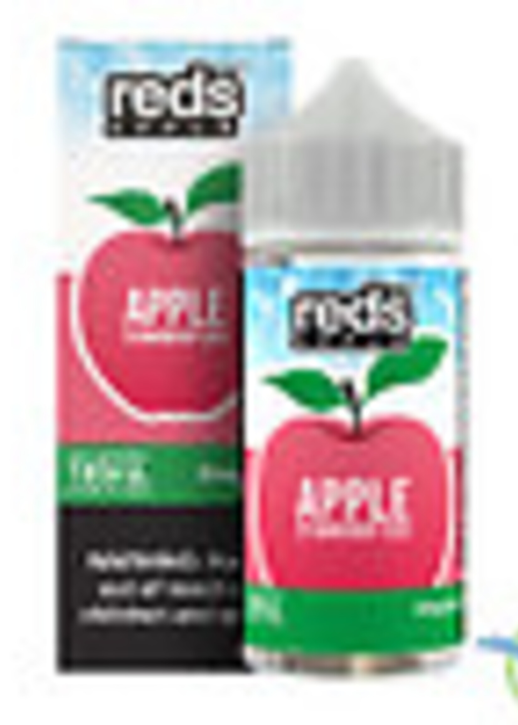 Reds Apple Iced E-Liquid By 7 Daze 100ML - Apple Srawberry Iced 0MG