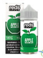 Reds Apple ICED E-Liquid By 7 Daze 100ML - Apple Watermelon 0MG