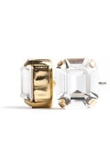 diana warner Asscher Cut Stud