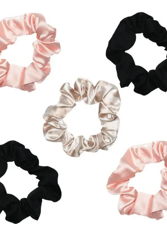 Kitsch Satin Sleep Scrunchies- 5 pack