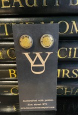 Accessory Drawer-Armani Button Earring