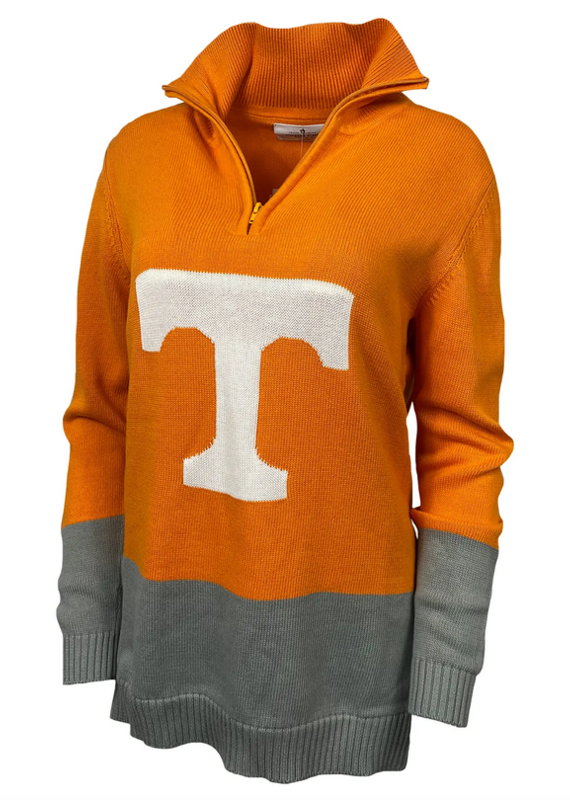 Emerson Street Clothingg Emerson Street TN Vols 1/2 Zip Sweater