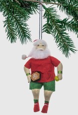 Silk Road Bazaar Silk Road Bazaar Santa Pickleball Ornament