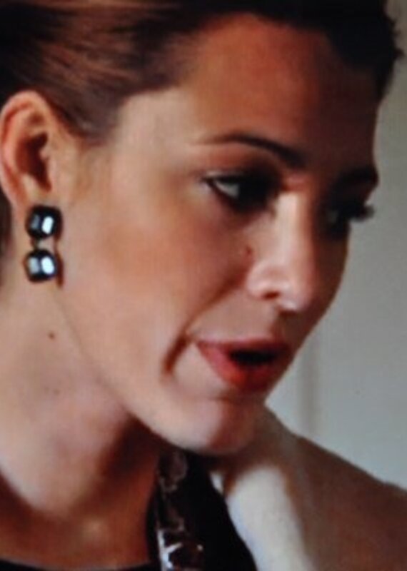 Diana Warner-Double Carolyn Stud Earring