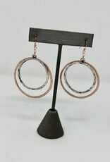 diana warner Diana Warner-TERE Double hoop earrings