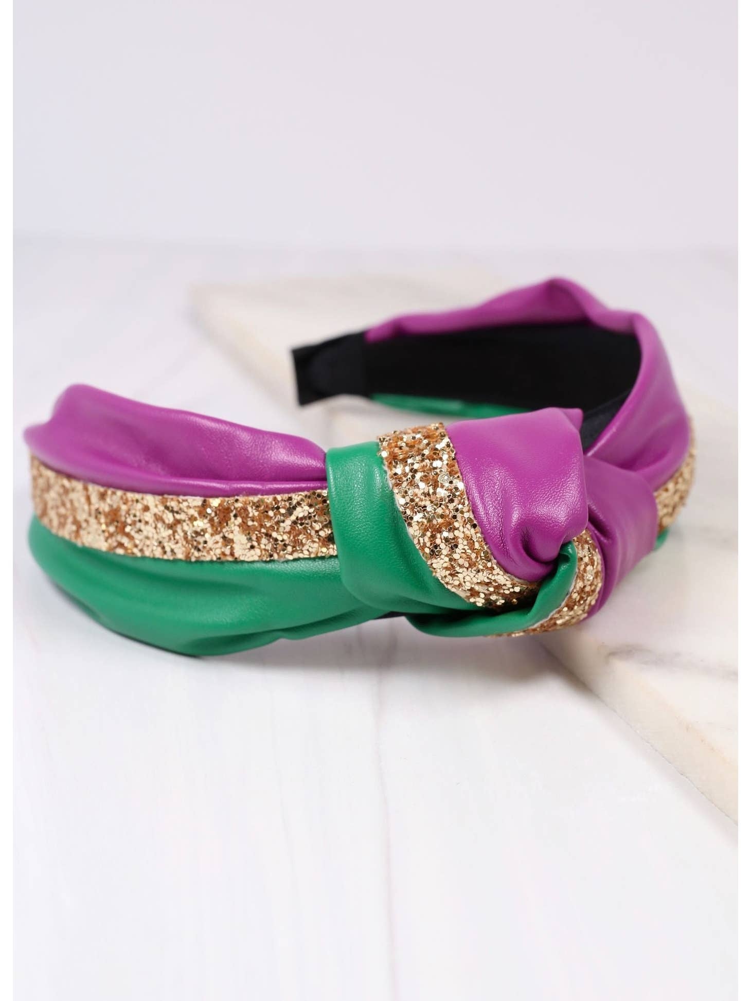 Caroline Hill Mardi Gras Headband Elevate your accessory game with this stunning Charleston  main image 4