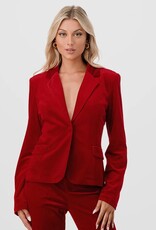 Mini LA- Velvet Button Blazer