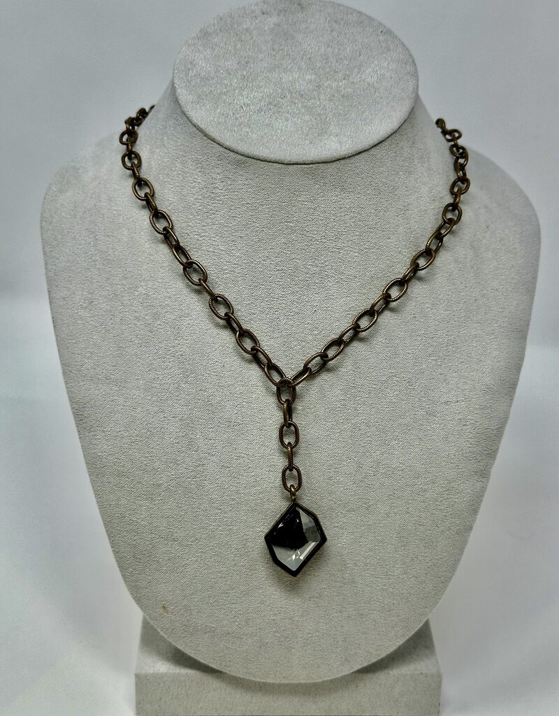 diana warner Large Katelyn Necklace on ThickChain