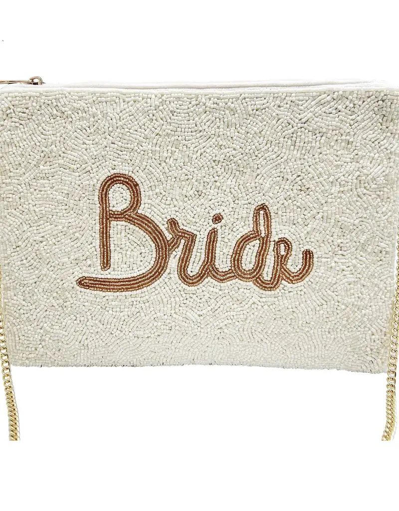 Pizzazz Pizzazz Bridal Beaded Clutch