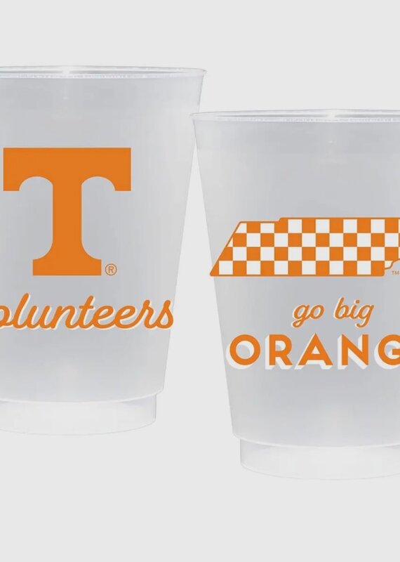 Canvas Style UT Frost Flex Platic Cups Set of 10
