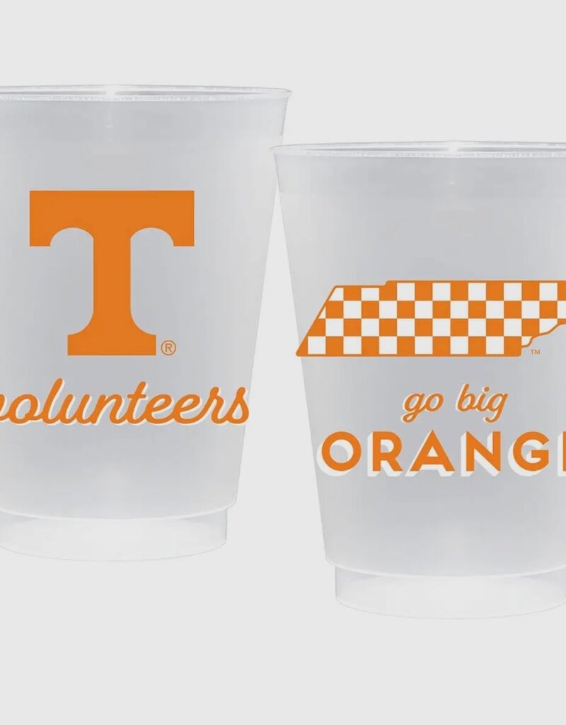 Canvas Style UT Frost Flex Platic Cups Set of 10