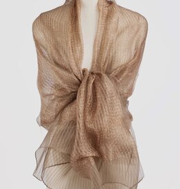 Saachi Sparkle Sheer Social Wrap Copper