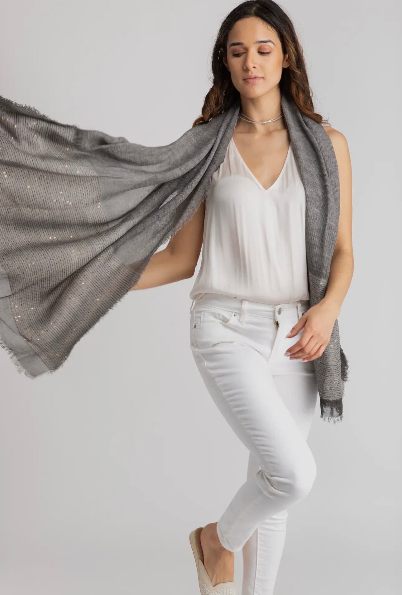 Saachi Lenox Wrap Scarf - Diana Warner