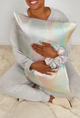 Holiday Satin Pillowcase and Scrunchie 2pc Aura