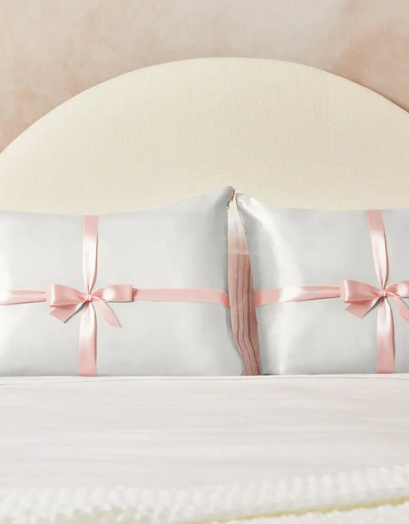 Holiday Standard Pillowcase 2pc Ivory