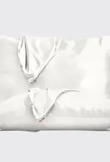 Holiday Standard Pillowcase 2pc Ivory