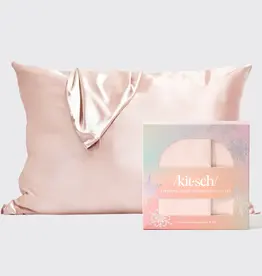 Holiday Standard Pillowcase 2pc Blush