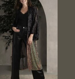 Saachi Saachi Sequin Party Duster Kimono