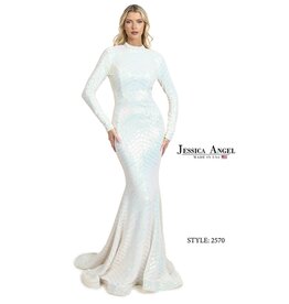 Jessica Angel #2570 SR White/Blue