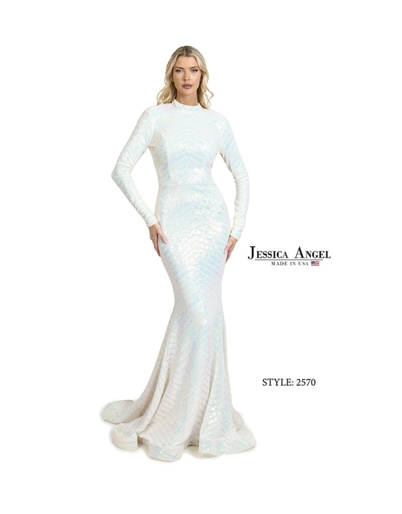 Jessica Angel #2570 SR White/Blue