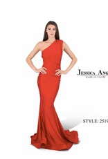 Elegant Mermaid Style Formal Gown with One Shoulder