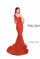 Elegant Mermaid Style Formal Gown with One Shoulder