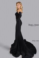 Strapless Formal Gown with Intricate Beading