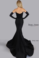 Strapless Formal Gown with Intricate Beading
