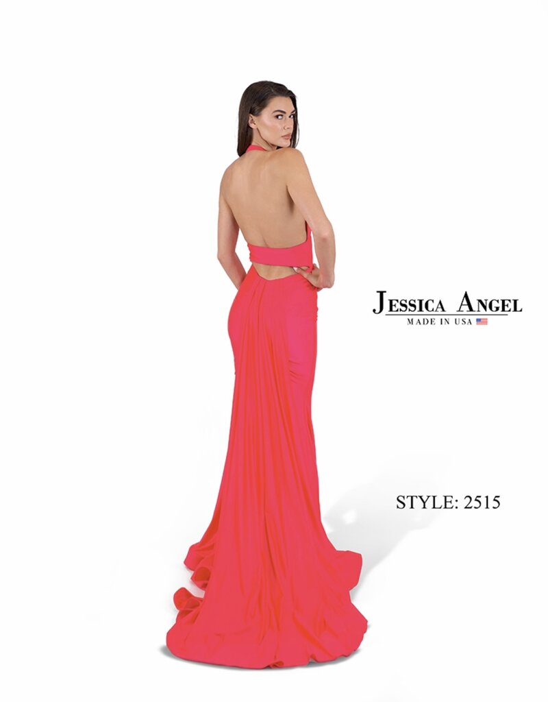 Elegant Formal Gown with Unique Cutout in Back