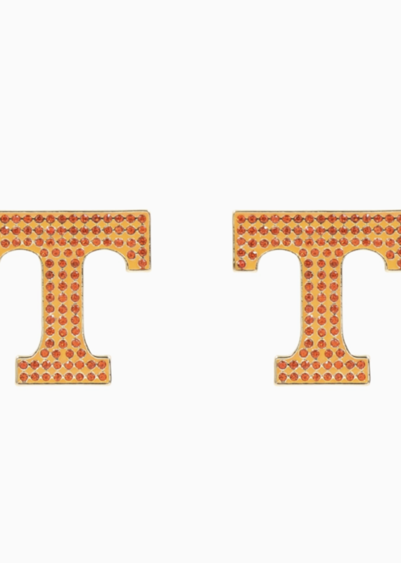 Brianna Cannon Brianna Cannon- Pave Logo Studs