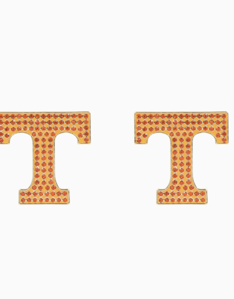 Brianna Cannon Brianna Cannon- Pave Logo Studs