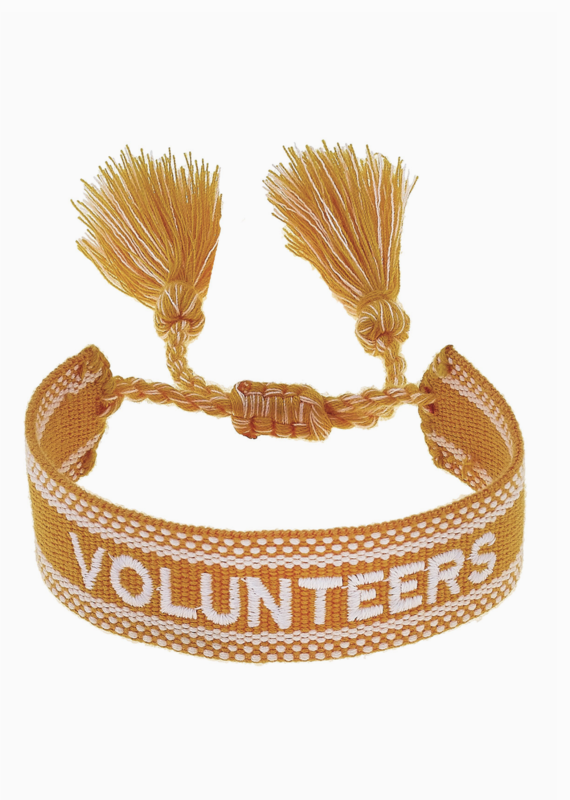 Canvas Style Canvas Style- UT Woven Tassel Bracelet