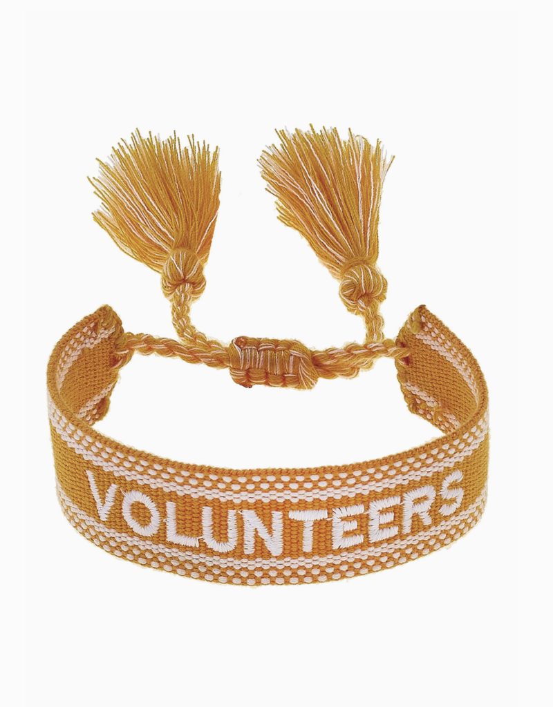 Canvas Style Canvas Style- UT Woven Tassel Bracelet