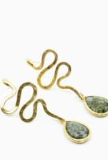 Zeyzey Zeyzey Snake w/ Green Stone