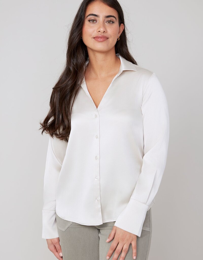 Renuar Renuar R5198 Waffle Texture Blouse