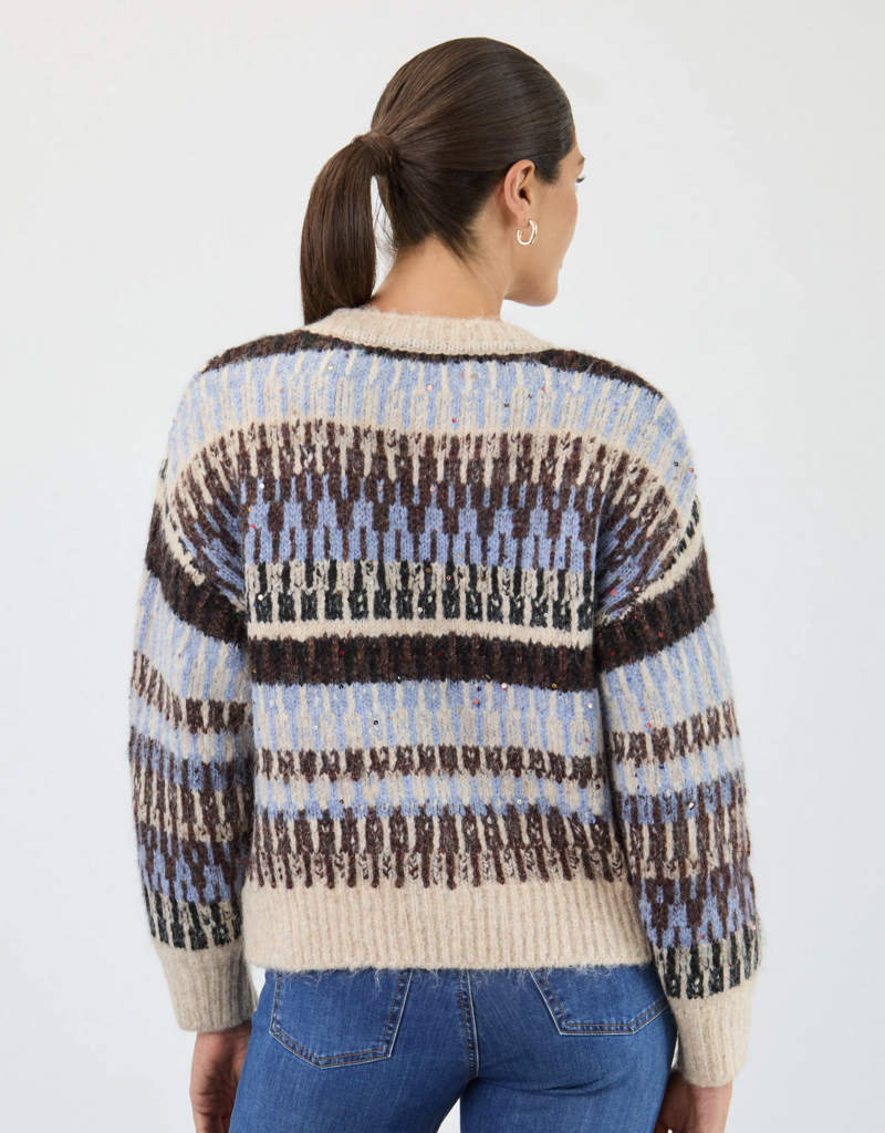 FDJ FDJ 189561 Jacquard Sweater