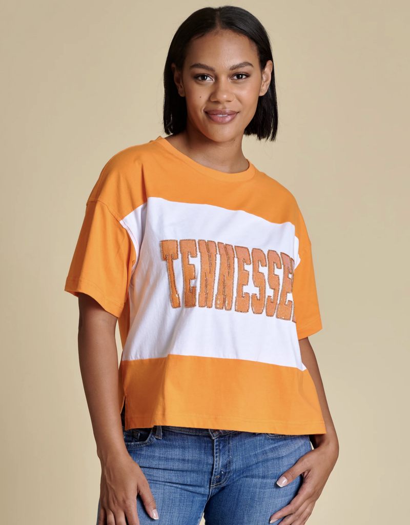 Stewart Simmons Stewart Simmons- The Colorblock Sequin Tee