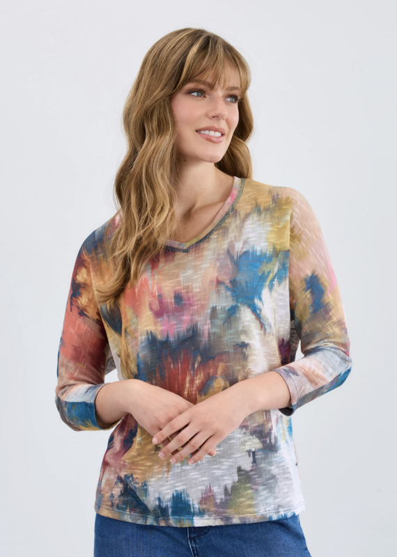 FDJ FDJ 3705955 Dolman V-Neck Top