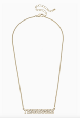 Canvas Style Canvas Style Vols Varsity Outline Necklace