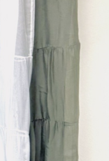 Dance in Paris Italian Silk Blouse w/ Metallic Trim