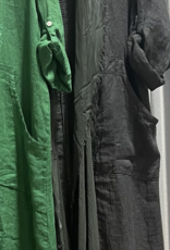 Dance in Paris Linen  & Silk Comination Duster