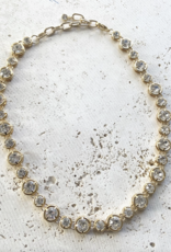 VB&CO Designs VB%CO Designs Chunky Clear Statement Tennis Necklace